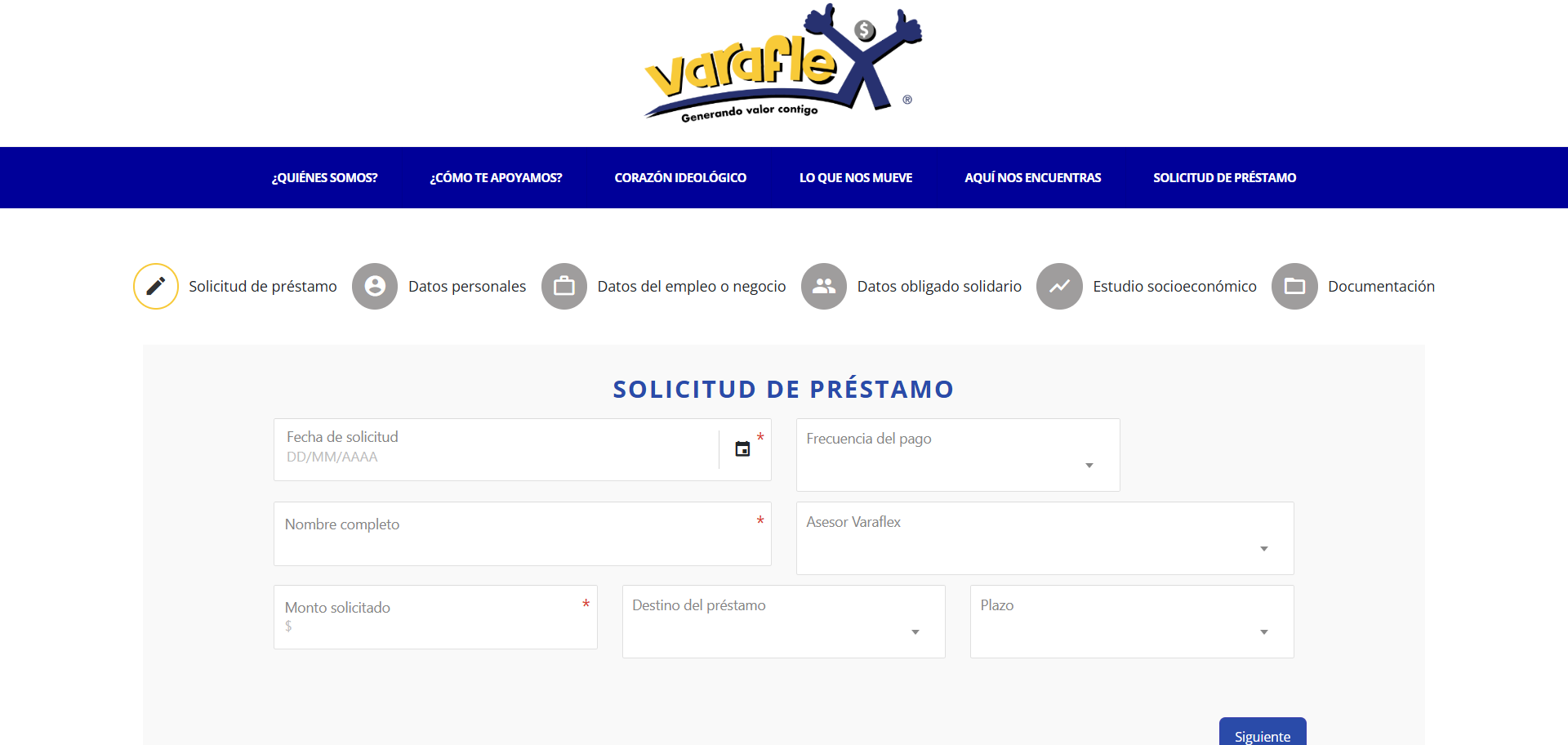 Sistema prestamos